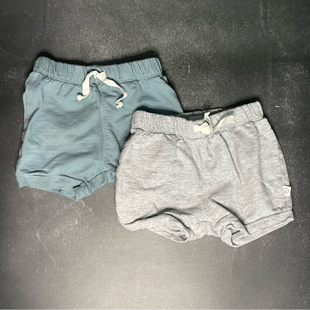 Little Planet Carter Organic Cotton Shorts 2 Pack 12mo